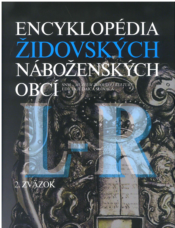 Encyklopédia židovských náboženských obcí L-R. 2.